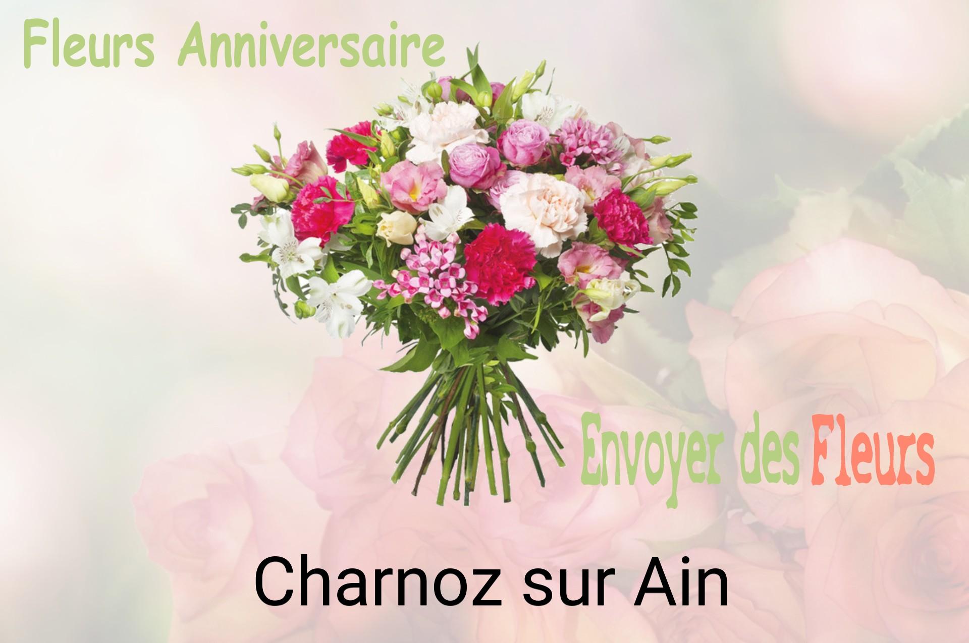 Bouquet de fleurs d’anniversaire livré à Charnoz-sur-Ain