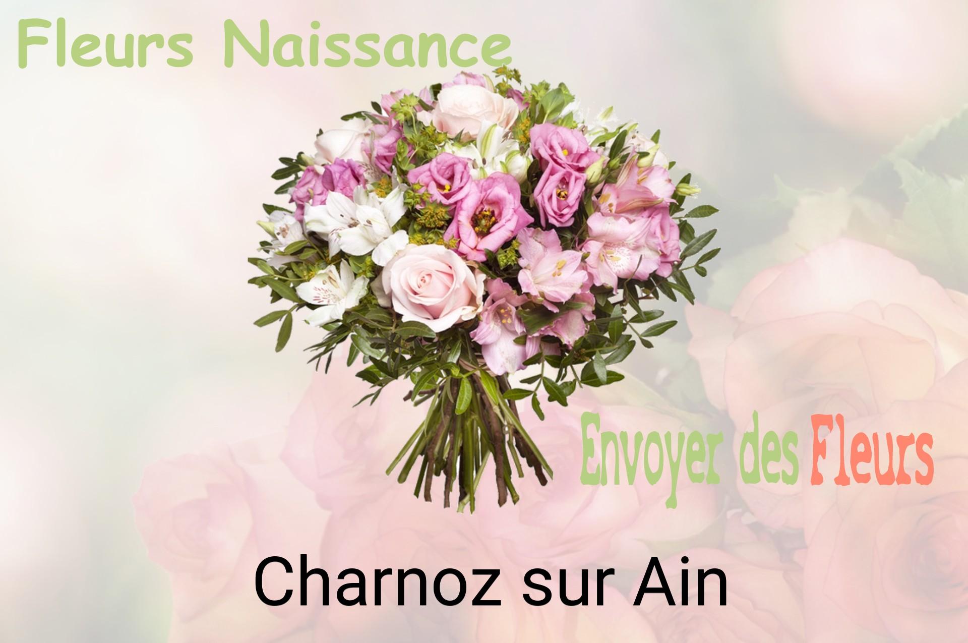 Bouquet de fleurs de naissance livré à Charnoz-sur-Ain